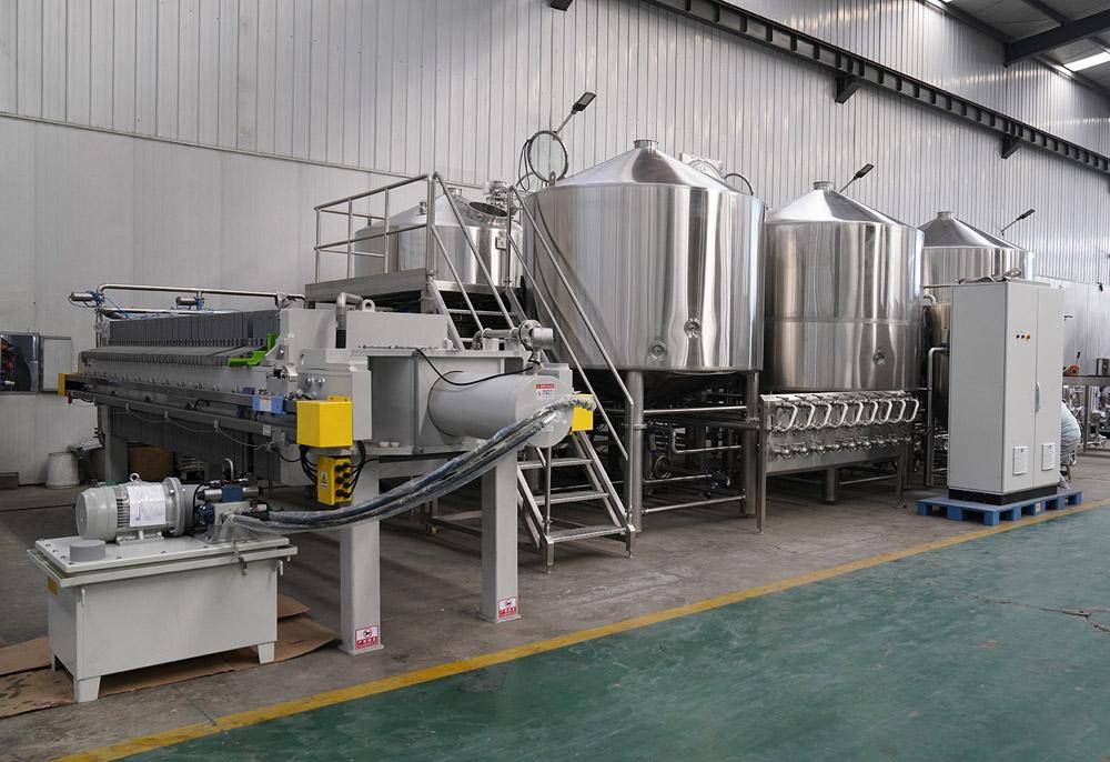 4000L Brewhouse System to Kenya